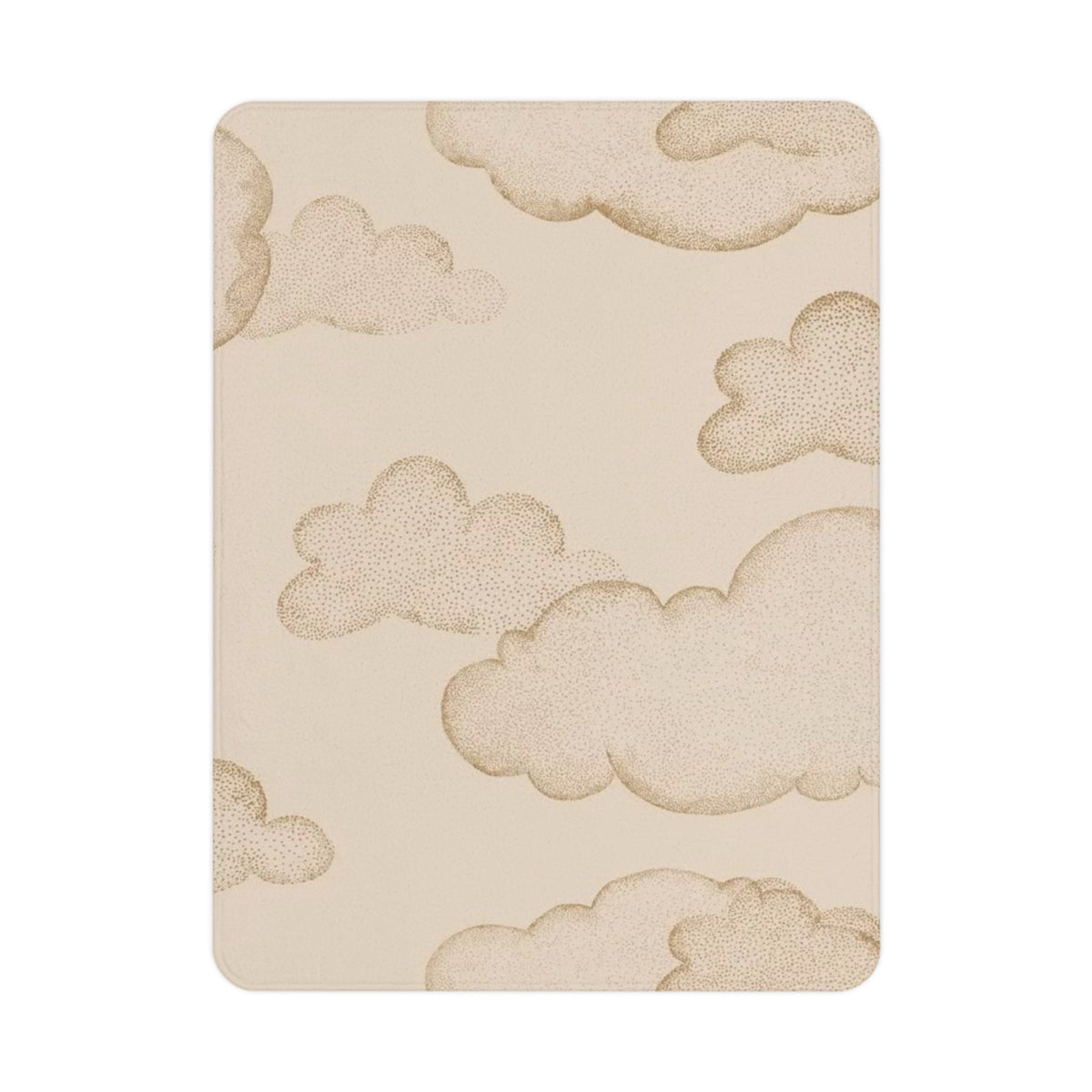 Cozy Toddler Blanket with Soft Cloud Design