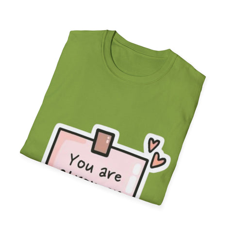 Motivational T-Shirt: You Are Stronger Than You Think, Unisex Tee, Positive Affirmation Shirt, Inspirational Gift, Casual Wear