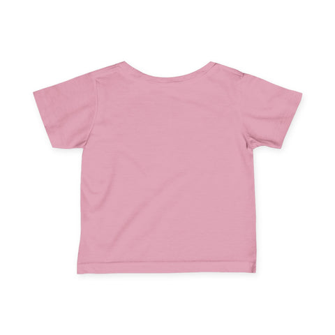 Cute Cat Infant Fine Jersey Tee - Adorable Yellow Baby T-Shirt